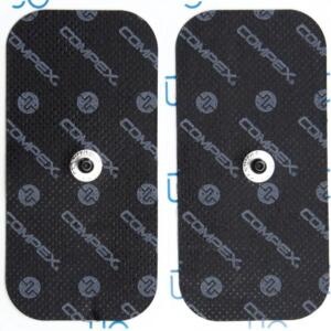 Elektroden 5 x 10 cm<br>1 Druckknopf